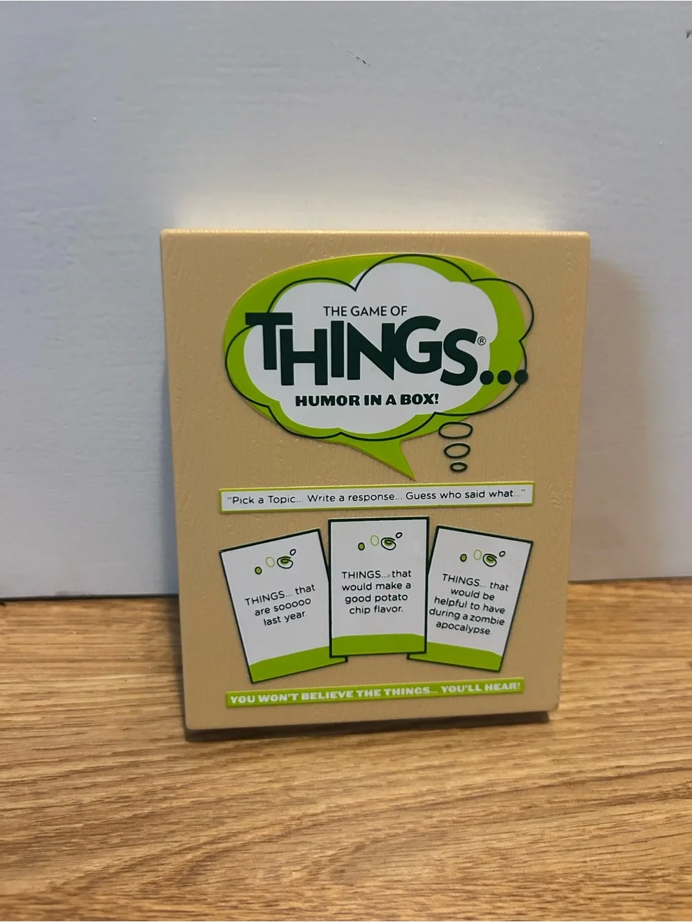 The Game of Things Card Game